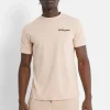 T-Shirt Soft Logo Brode Beige