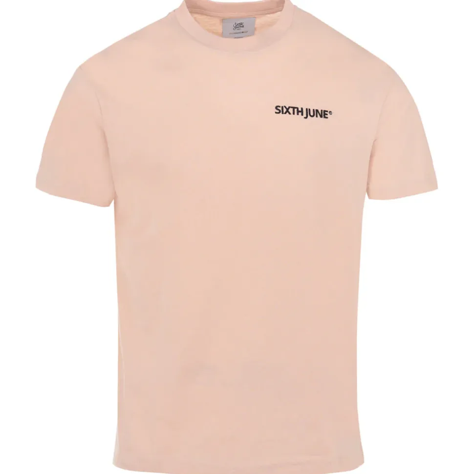 T-Shirt Soft Logo Brode Beige