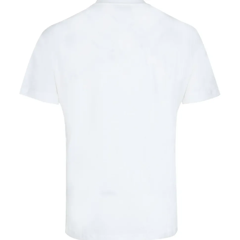 T-Shirt Soft Logo Brode Blanc