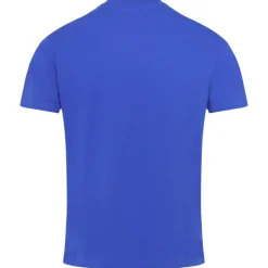 T-Shirt Soft Logo Brode Bleu Fonce