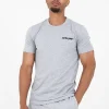 T-Shirt Soft Logo Brode Gris