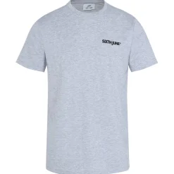 T-Shirt Soft Logo Brode Gris