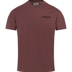T-Shirt Soft Logo Brode Marron