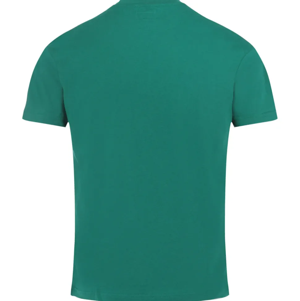 T-Shirt Soft Logo Brode Vert