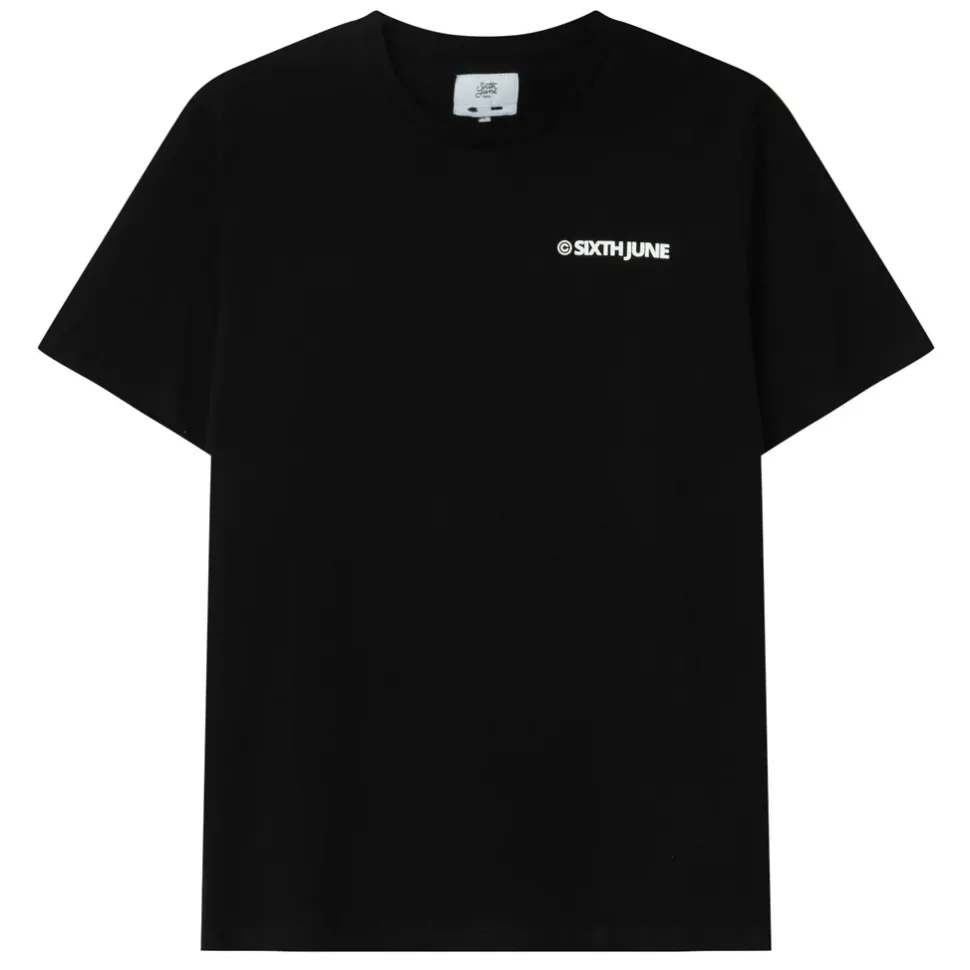 T-Shirt Youth Culture Dos Noir
