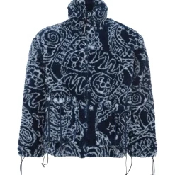 Veste Bandana Polaire Bleu