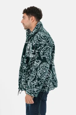 Veste Bandana Polaire Vert