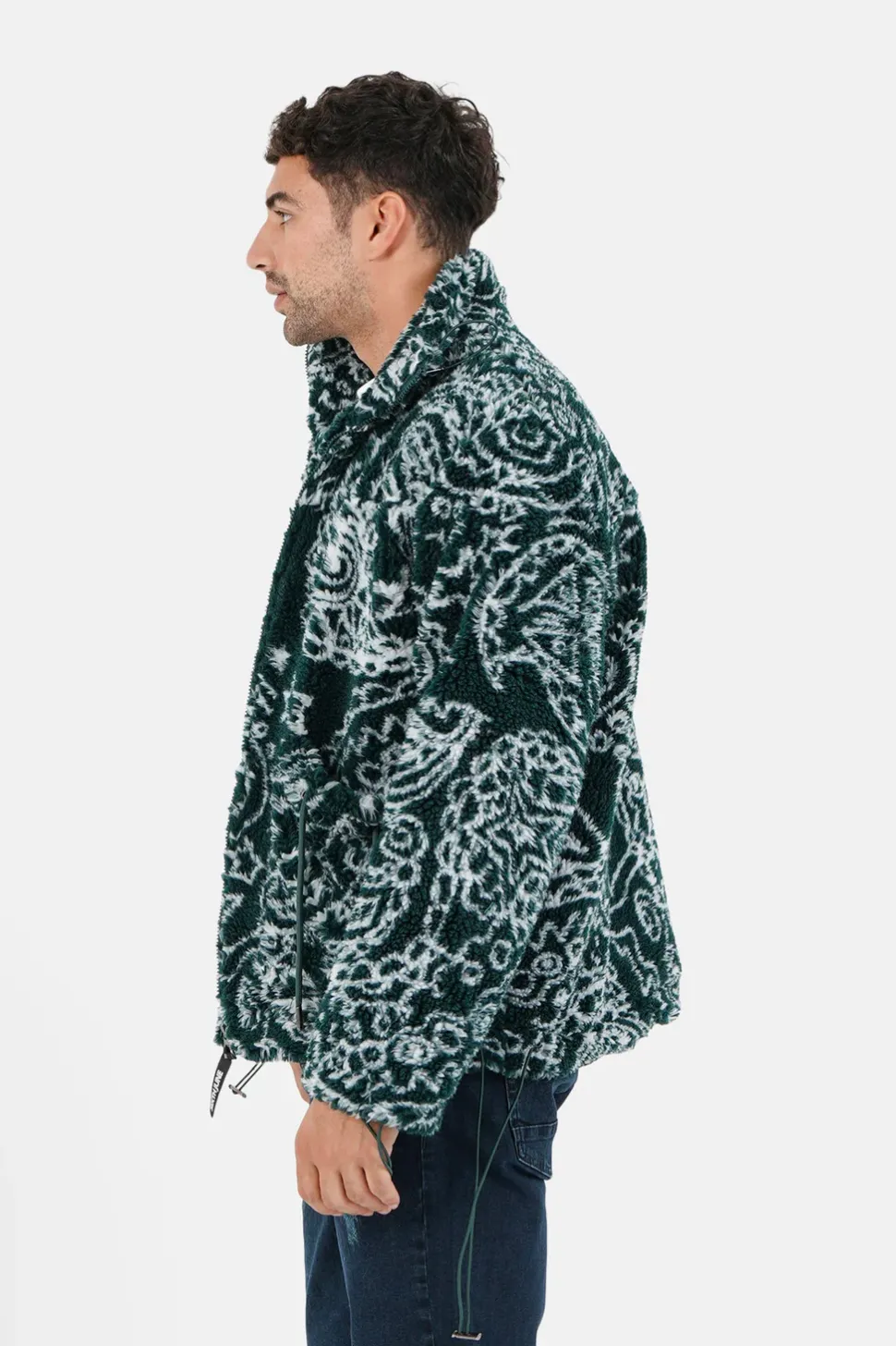 Veste Bandana Polaire Vert