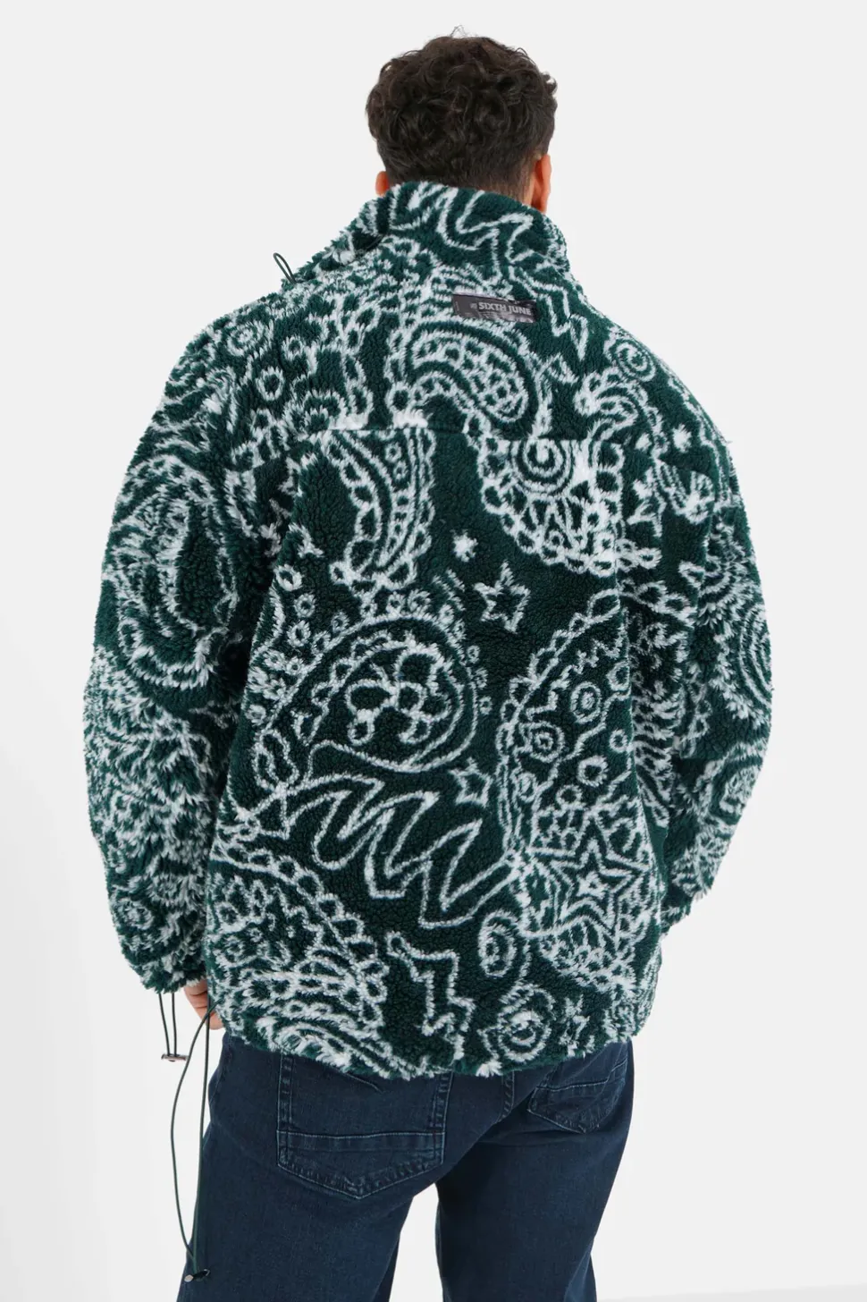 Veste Bandana Polaire Vert