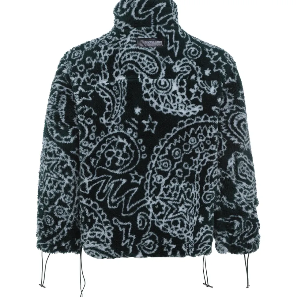Veste Bandana Polaire Vert