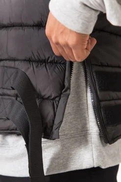 Veste Bangfire Matelassee Sans Manches Noir