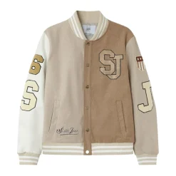 Veste Bicolore Brodee Beige