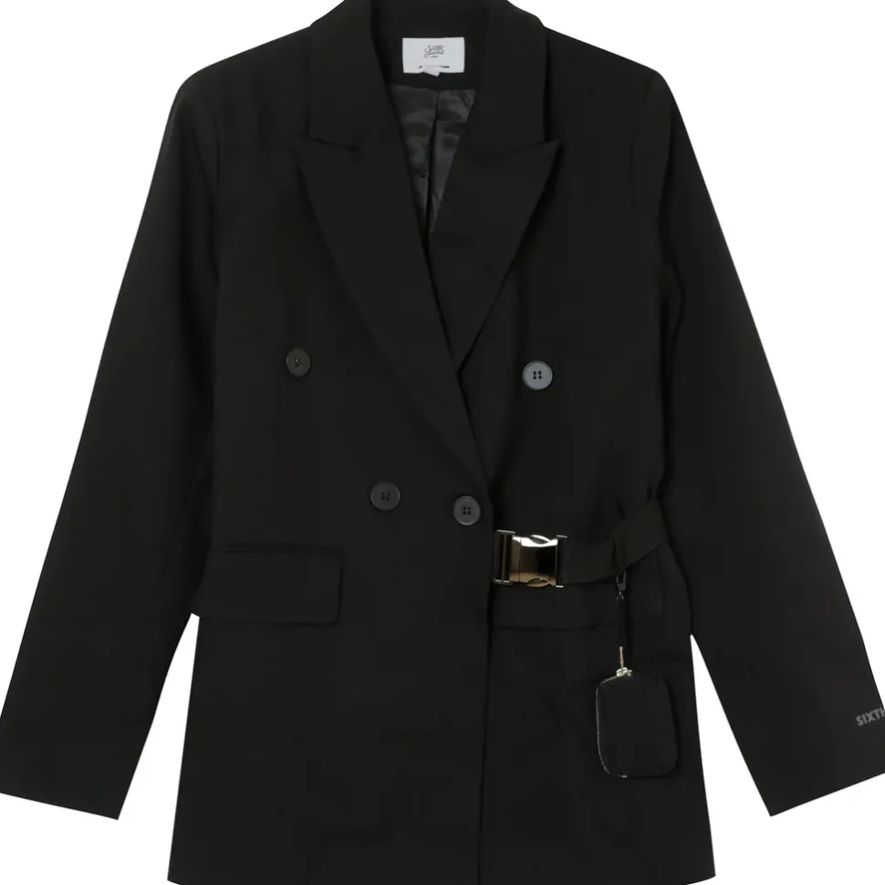 Veste Blazer Petit Sac Noir