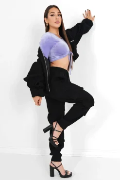 Veste Bomber Cotele Noir