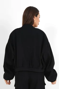 Veste Bomber Cotele Noir