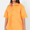 Veste Brode Oversize Orange