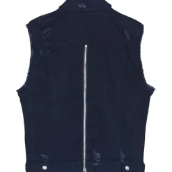 Veste Destroy Sans Manches Noir