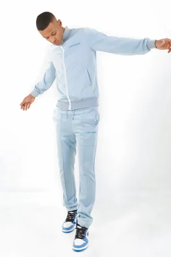 Veste Jogging Logo Bleu
