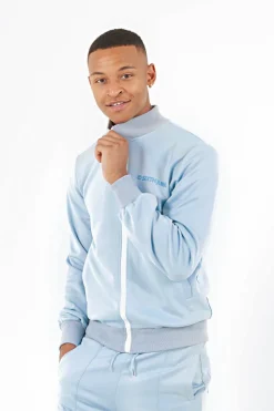 Veste Jogging Logo Bleu