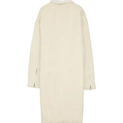 Veste Longue Jean Doublee Beige