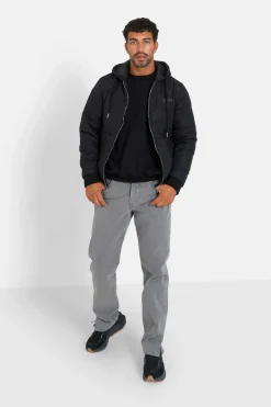 Veste Matelassee Wavy Noir