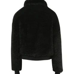 Veste Peau Mouton Courte Noir