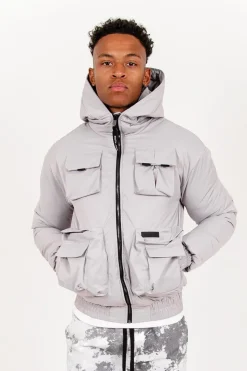 Veste Poches Tactiques Gris
