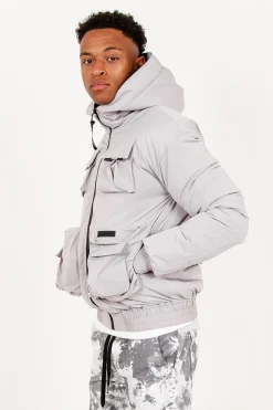Veste Poches Tactiques Gris