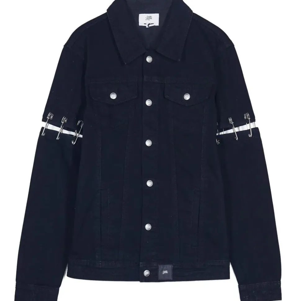 Veste Rock Epingles Noir
