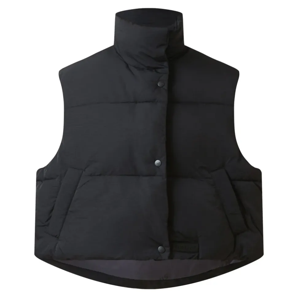 Veste Sans Manches Oversize Noir