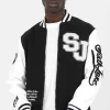 Veste Tete De Mort Universitaire Noir